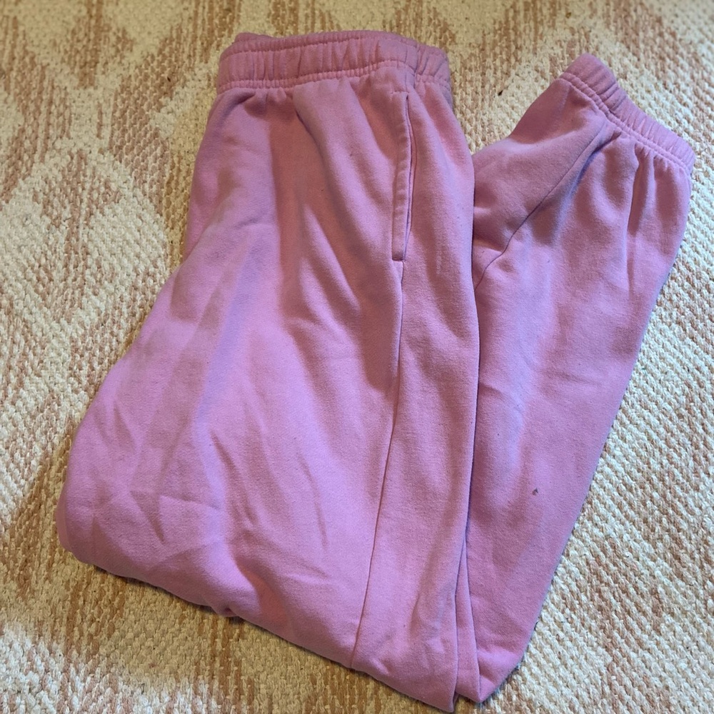 pacsun pink sweatpants